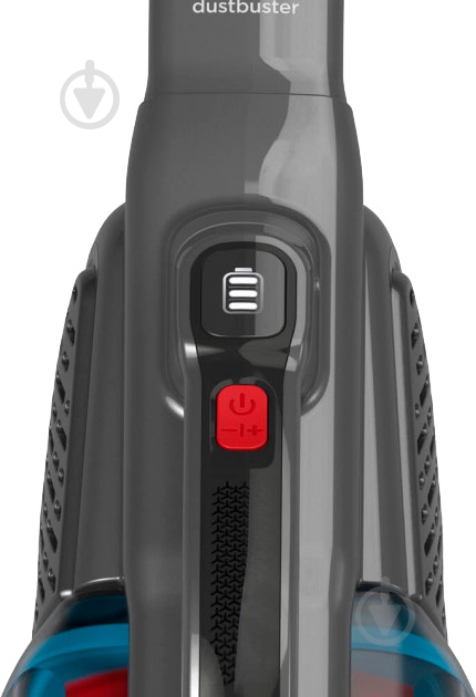 Пилосос акумуляторний Black+Decker BHHV315B grey/red - фото 3 Пилосос акумуляторний Black+Decker BHHV315B grey/red - фото 3