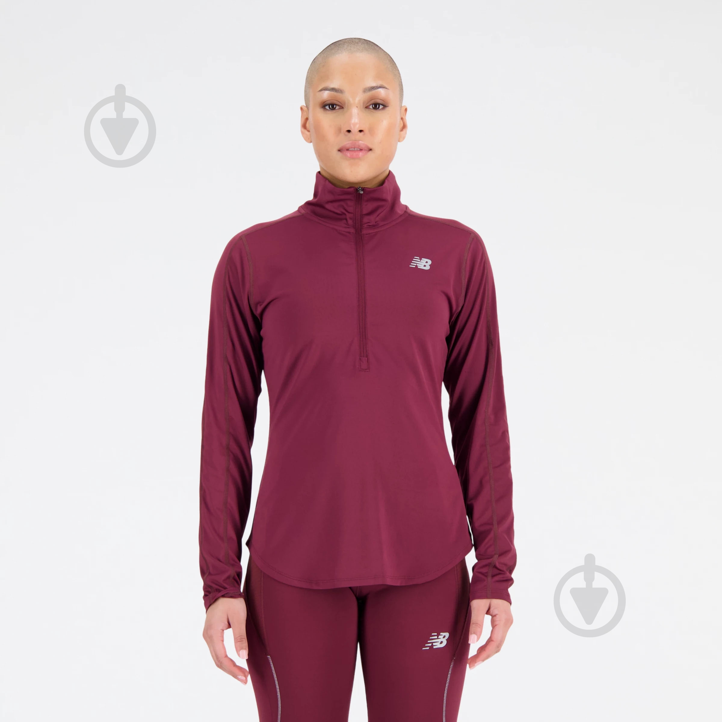 Джемпер New Balance ACCELERATE CORE 1/2 ZIP PULLOVER WT23227NBY р.L бордовый - фото 1 Джемпер New Balance ACCELERATE CORE 1/2 ZIP PULLOVER WT23227NBY р.L бордовый - фото 1