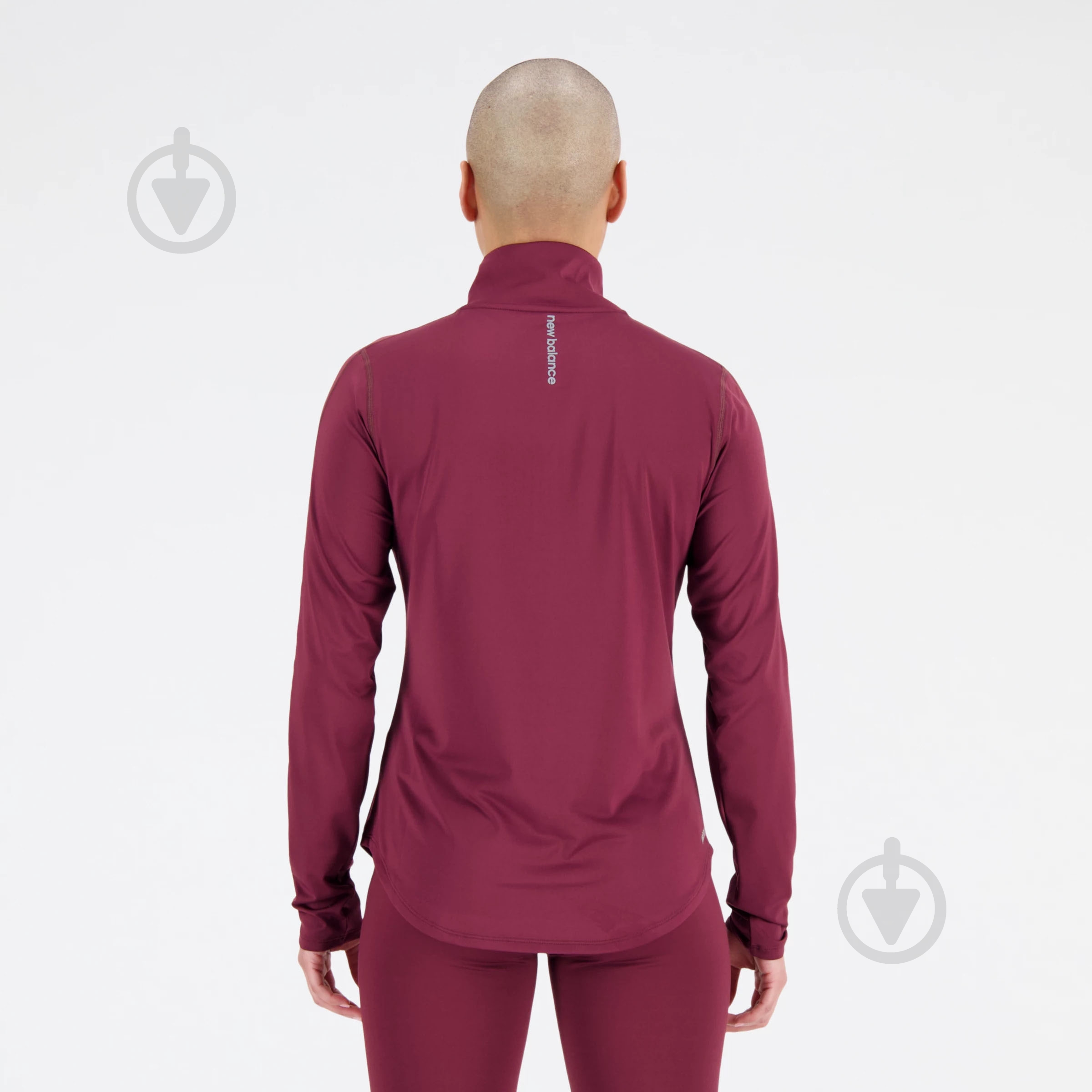 Джемпер New Balance ACCELERATE CORE 1/2 ZIP PULLOVER WT23227NBY р.L бордовый - фото 3 Джемпер New Balance ACCELERATE CORE 1/2 ZIP PULLOVER WT23227NBY р.L бордовый - фото 3