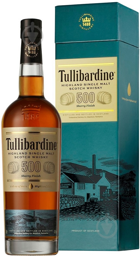 Виски Tullibardine Sherry Finish 500 0,7 л - фото 1 Виски Tullibardine Sherry Finish 500 0,7 л - фото 1