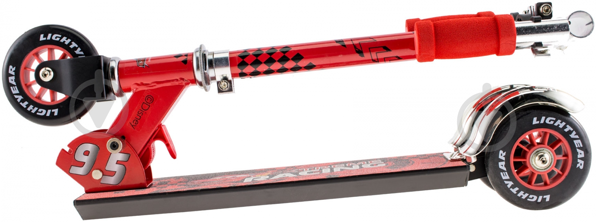 Самокат Disney Сars красный SD0103 - фото 2