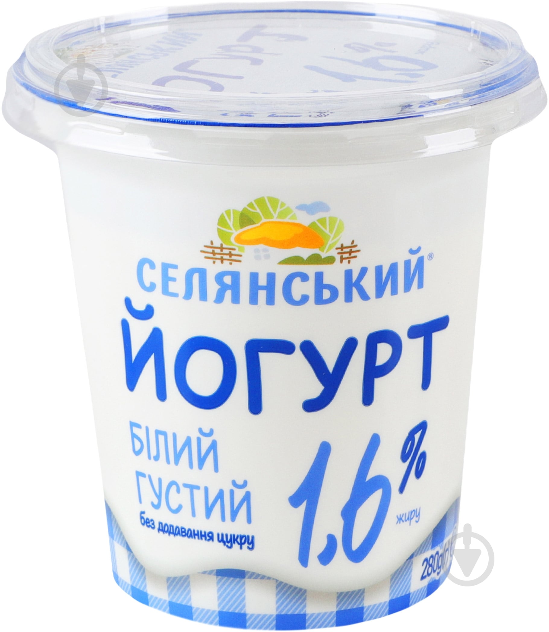 Йогурт ТМ Селянський белый 1,6% 280г - фото 2