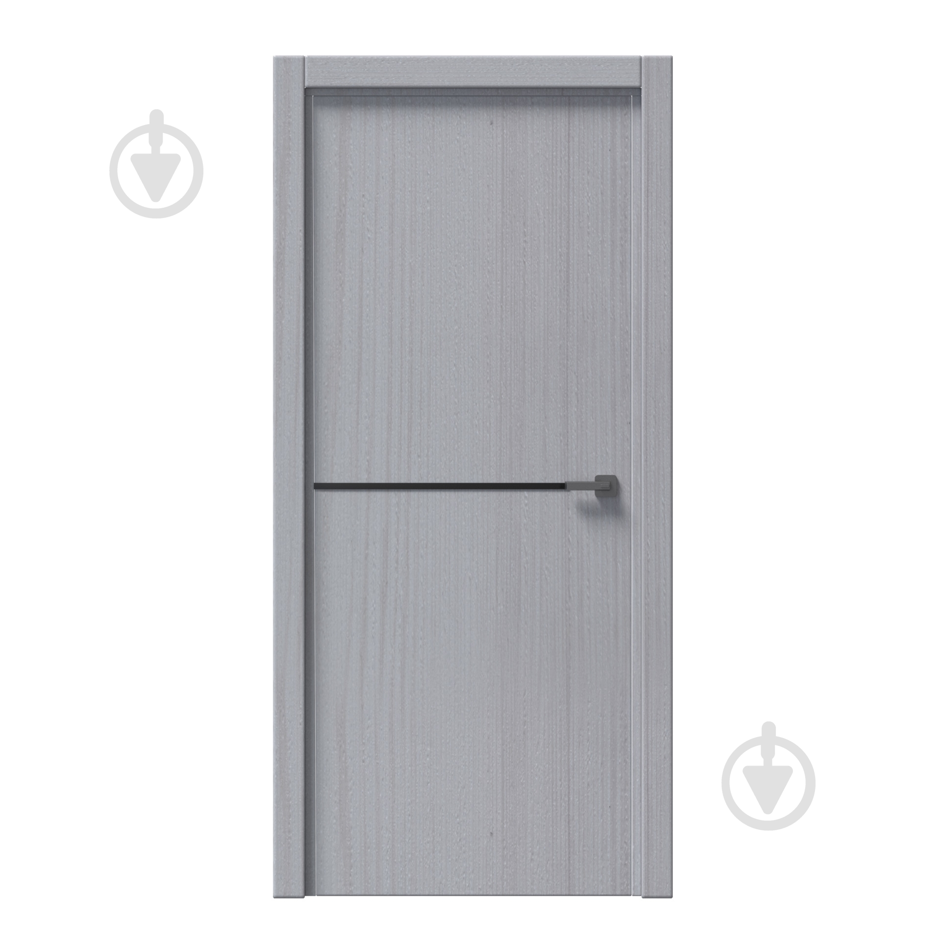 Дверне полотно IN WOOD ET-02 ПГ із чорним молдингом і кромкою 600 мм сосна біла - фото 1 Дверне полотно IN WOOD ET-02 ПГ із чорним молдингом і кромкою 600 мм сосна біла - фото 1