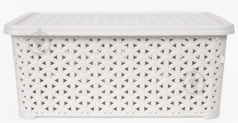 Кошик для зберігання Diomedea молочний К12-010 6 л 130x196x297 мм - фото 2 Кошик для зберігання Diomedea молочний К12-010 6 л 130x196x297 мм - фото 2