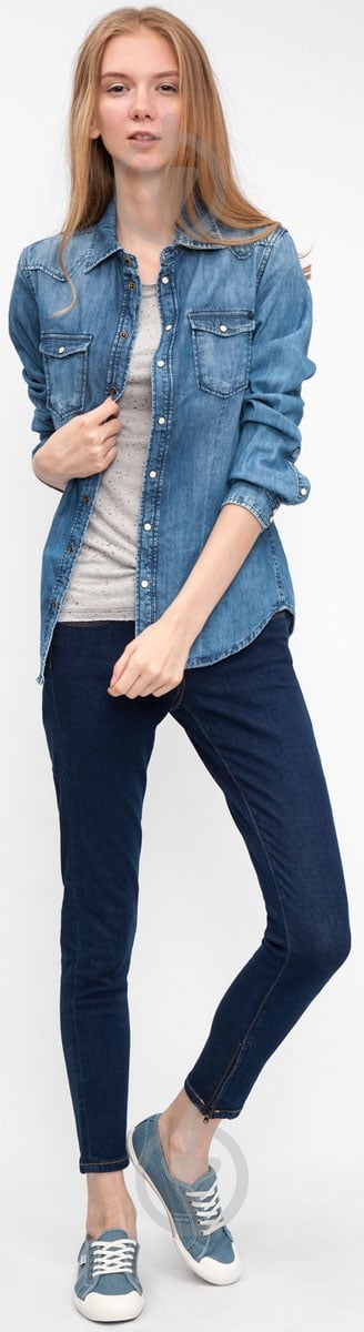 Джинсы Pepe Jeans CHER PL200969I018-0 р. 25-28 синий - фото 4