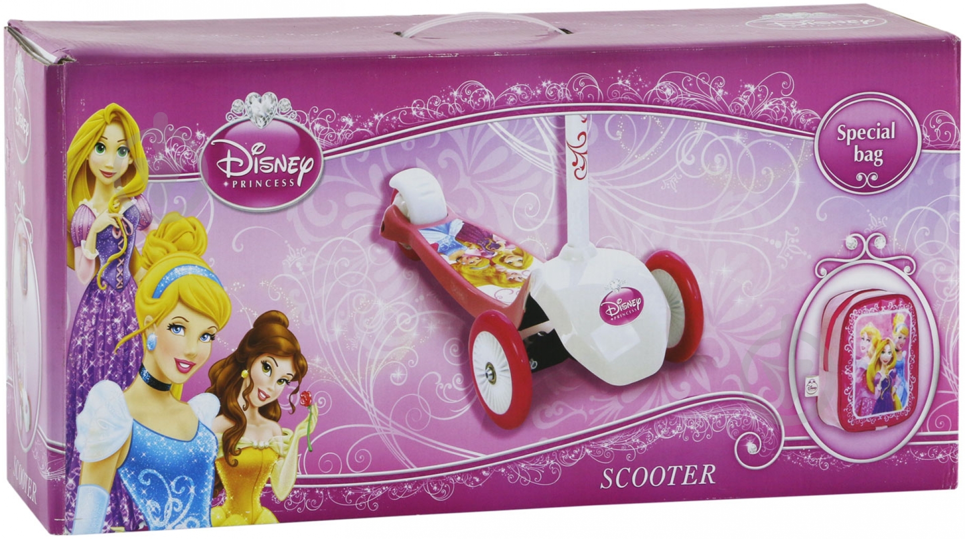 Самокат Disney Princess розовый SD0110 - фото 5