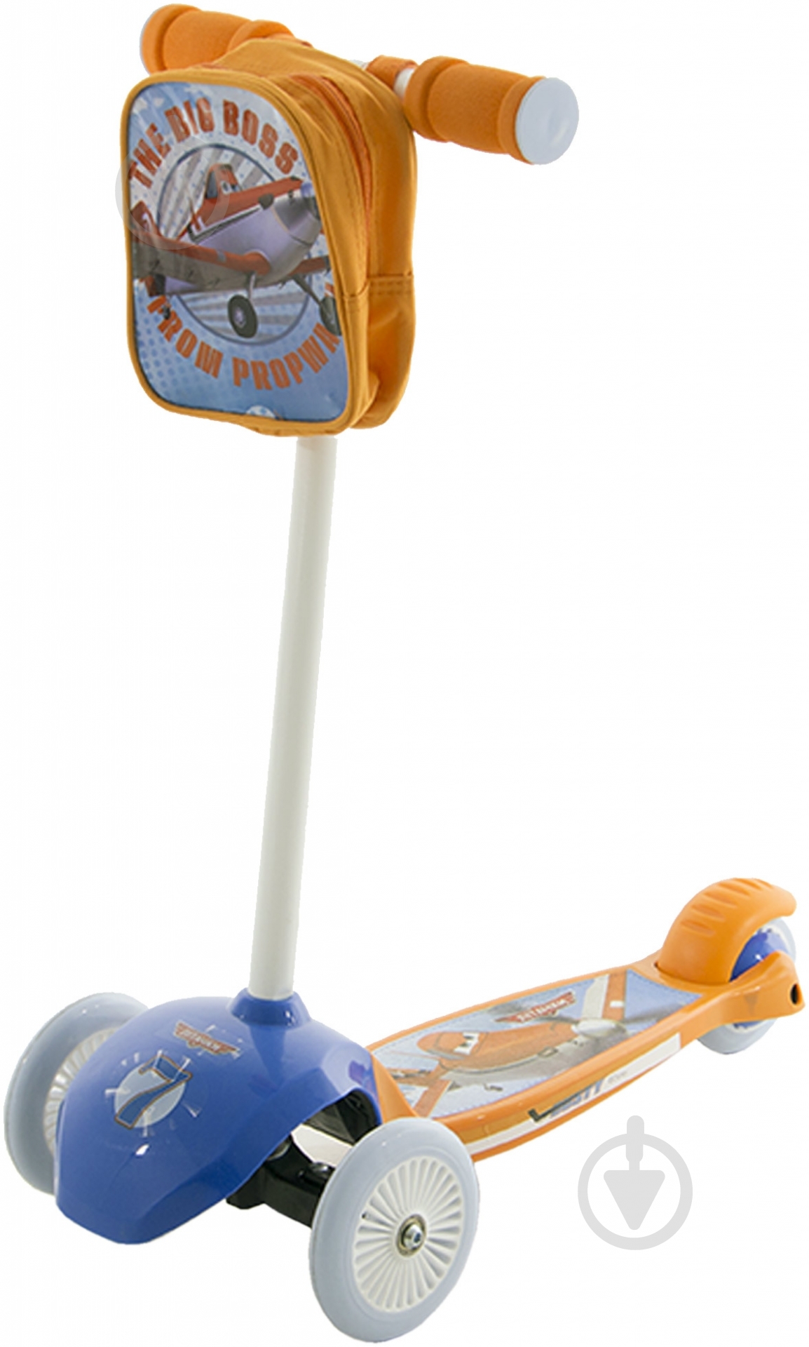 Самокат Disney Planes оранжевый SD0111 - фото 1 Самокат Disney Planes оранжевый SD0111 - фото 1