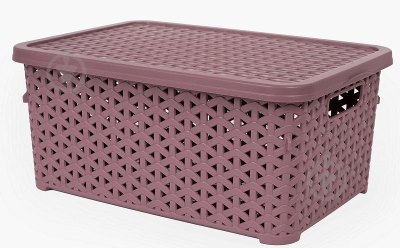 Корзина для хранения Diomedea темно-пудровый К12-803 6 л 130x196x297 мм - фото 1 Корзина для хранения Diomedea темно-пудровый К12-803 6 л 130x196x297 мм - фото 1