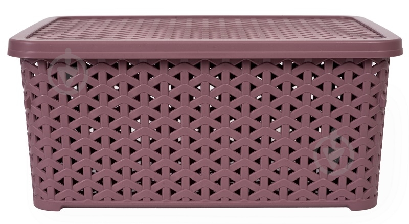 Корзина для хранения Diomedea темно-пудровый К12-803 6 л 130x196x297 мм - фото 2 Корзина для хранения Diomedea темно-пудровый К12-803 6 л 130x196x297 мм - фото 2