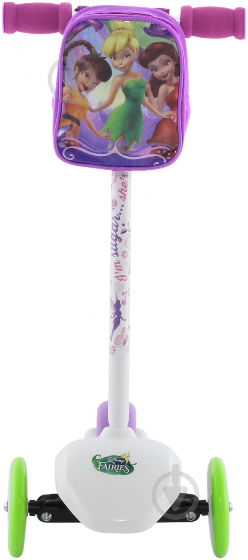 Самокат Disney Fairies белый с розовым SD0115 - фото 3