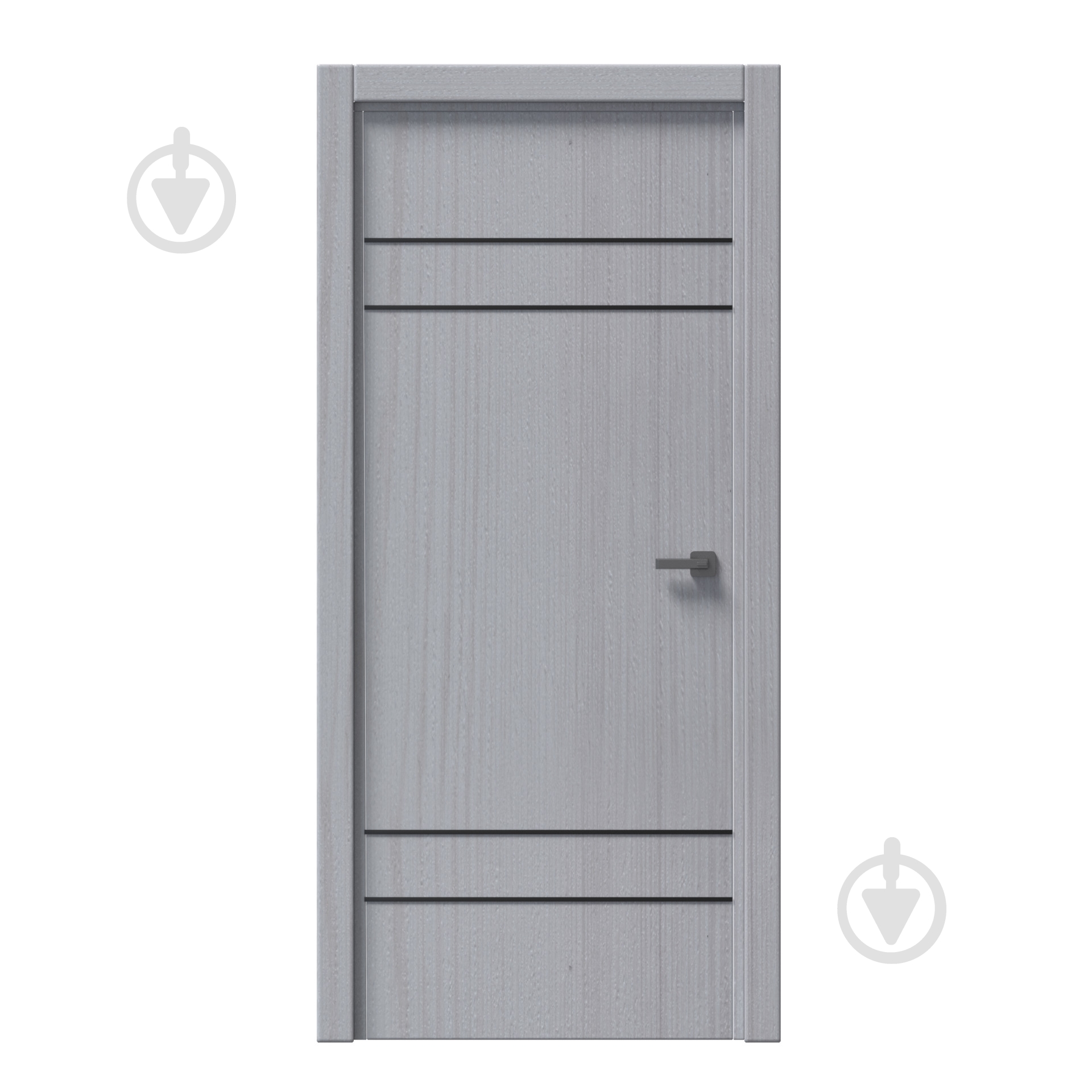 Дверное полотно IN WOOD ET-03 ПГ с черным молдингом и кромкой 700 мм сосна белая - фото 1 Дверное полотно IN WOOD ET-03 ПГ с черным молдингом и кромкой 700 мм сосна белая - фото 1