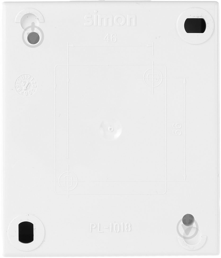 Розетка бытовая с заземлением Simon Aquarius IP54 белый AQGSz1/11A - фото 3