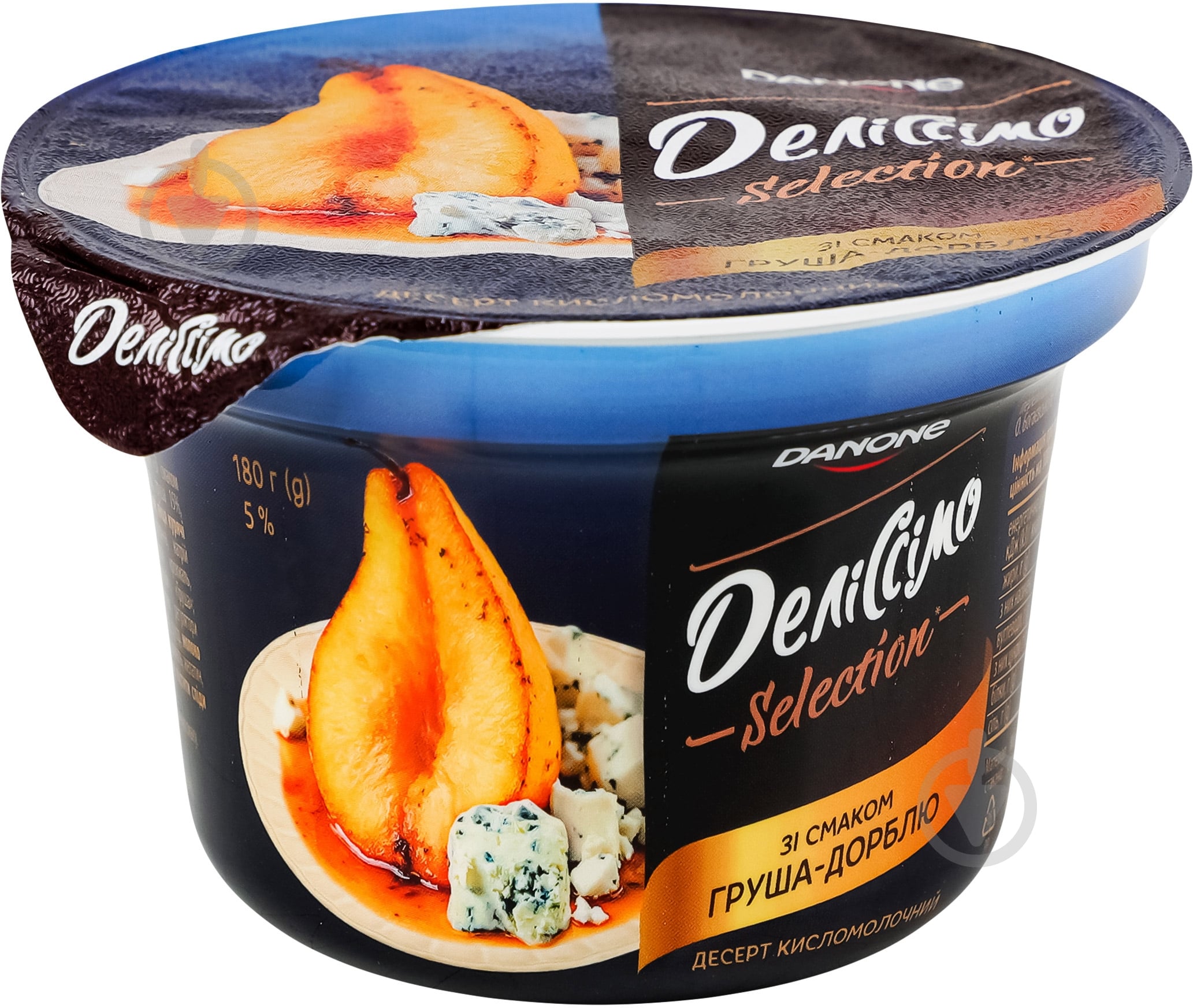 Десерт Данон со вкусом груша-дорблю 5,0% 180г - фото 2 Десерт Данон со вкусом груша-дорблю 5,0% 180г - фото 2
