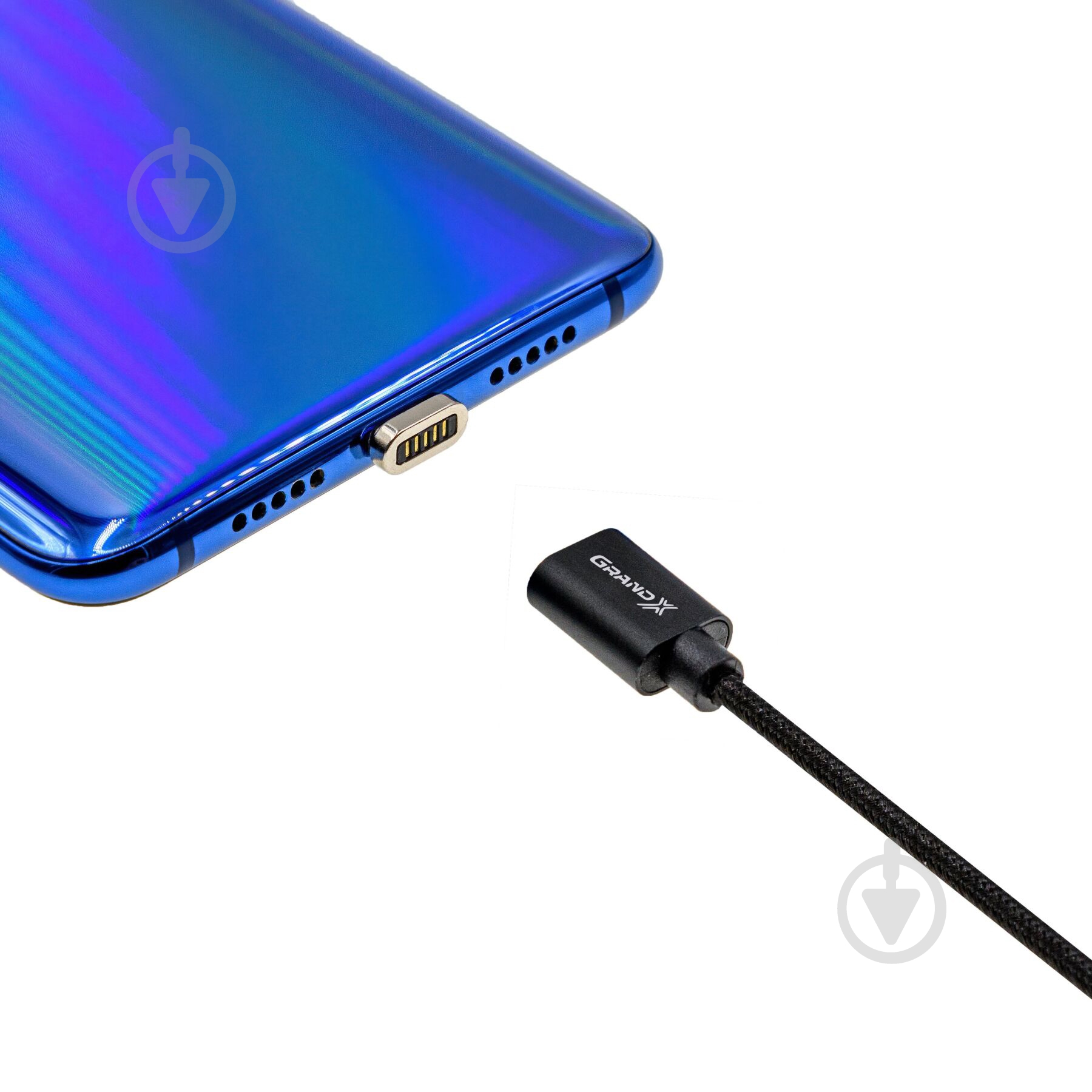 Кабель Grand-X USB Type-C – USB 1 м черный (MG-01C) - фото 6