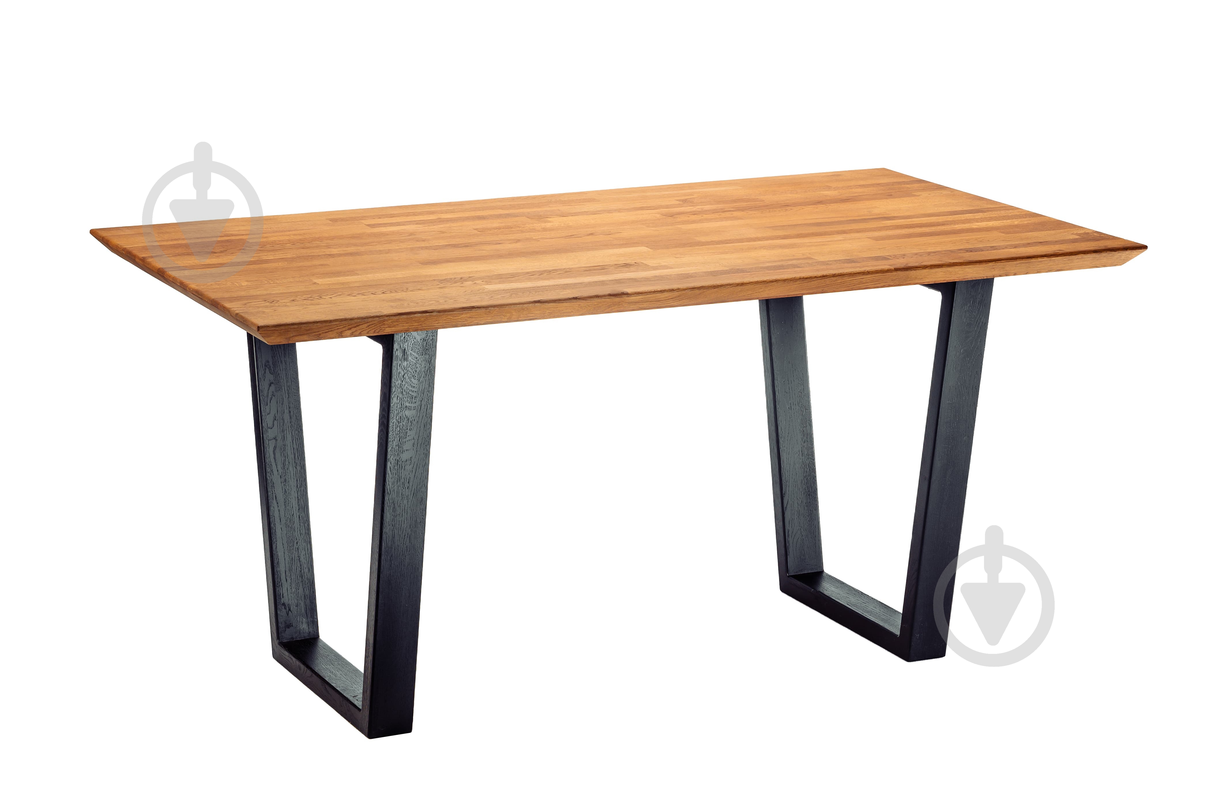 Стіл обідній BOSCO Baldr 2000x1000x750мм горіх/чорний - фото 1