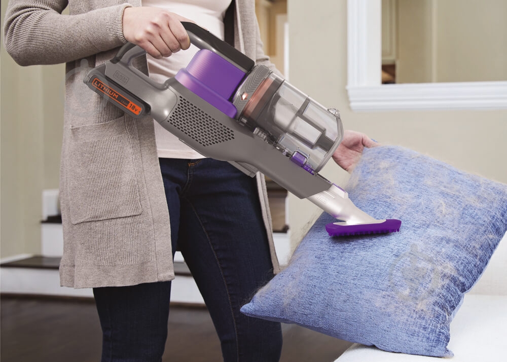 Пылесос аккумуляторный Black+Decker BHFEV182CP - фото 9 Пылесос аккумуляторный Black+Decker BHFEV182CP - фото 9