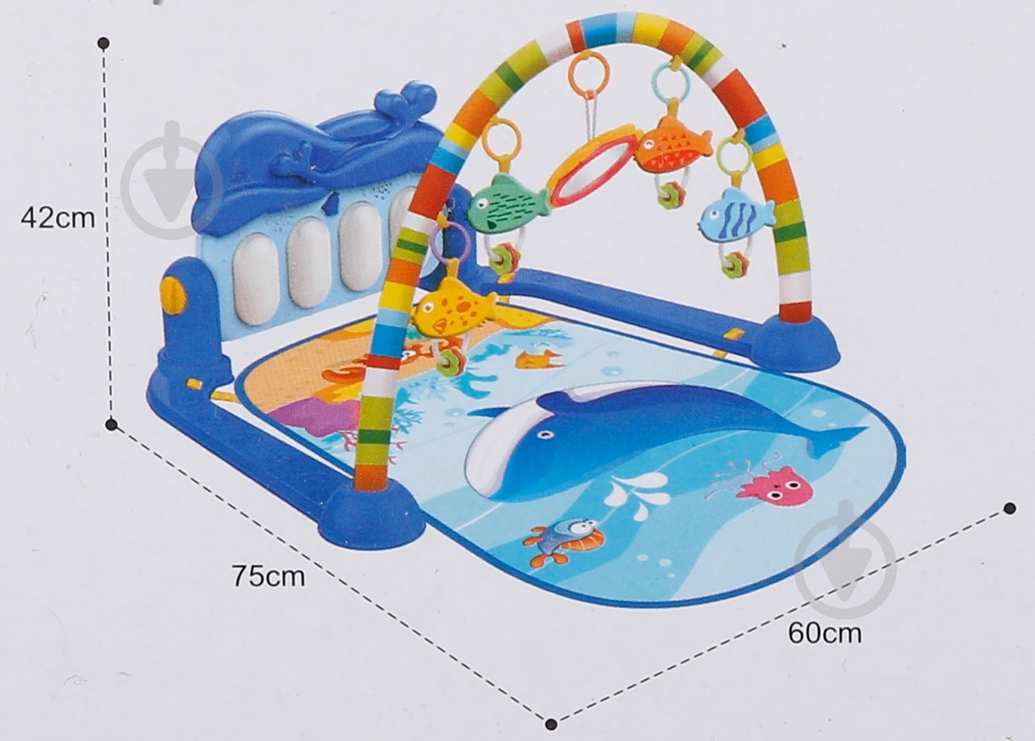 Килимок-піаніно Huanger HW19122670 - фото 12 Килимок-піаніно Huanger HW19122670 - фото 12