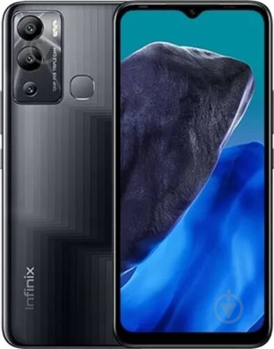 Смартфон Infinix HOT 12i 4/64GB racing black (X665B) - фото 1 Смартфон Infinix HOT 12i 4/64GB racing black (X665B) - фото 1
