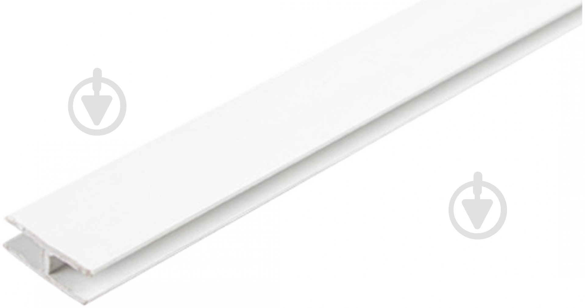 Профиль для соединения двп DC K-01 белый - фото 1 Профиль для соединения двп DC K-01 белый - фото 1