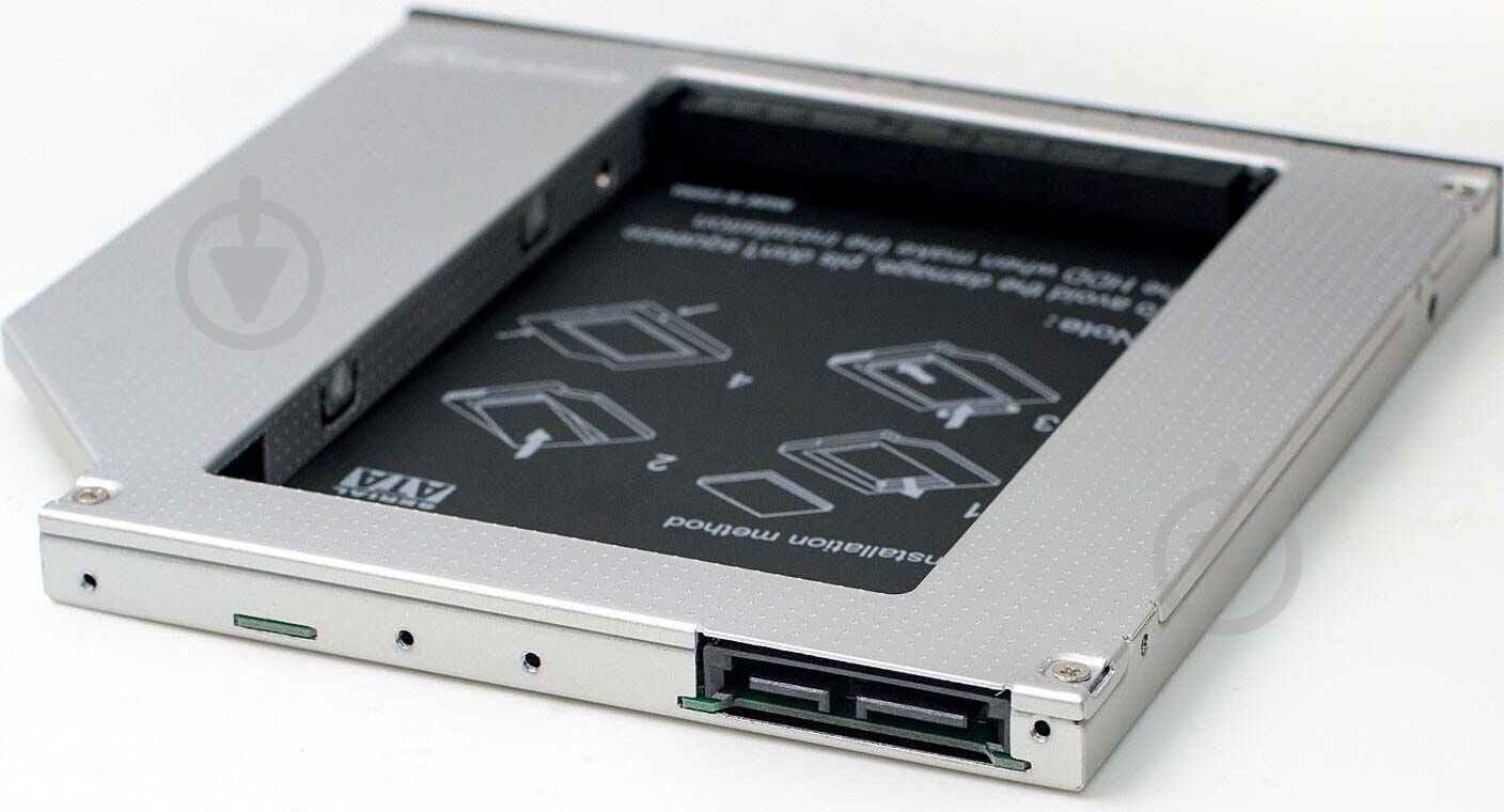 Карман для 2.5" HDD Grand-X Slim 9,5 mm HDC-24С - фото 2