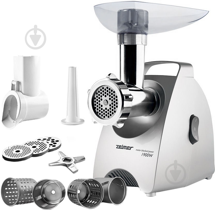 Мясорубка Zelmer ZMM1584XUA - фото 1 Мясорубка Zelmer ZMM1584XUA - фото 1