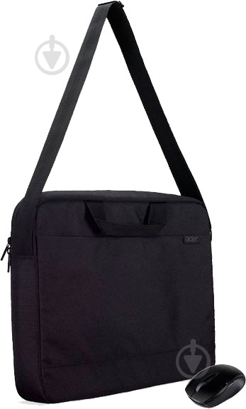 Сумка для ноутбука Acer Notebook Starter Kit 15 AAK590 + mouse 15.6" black (NP.ACC11.01X) - фото 1 Сумка для ноутбука Acer Notebook Starter Kit 15 AAK590 + mouse 15.6" black (NP.ACC11.01X) - фото 1