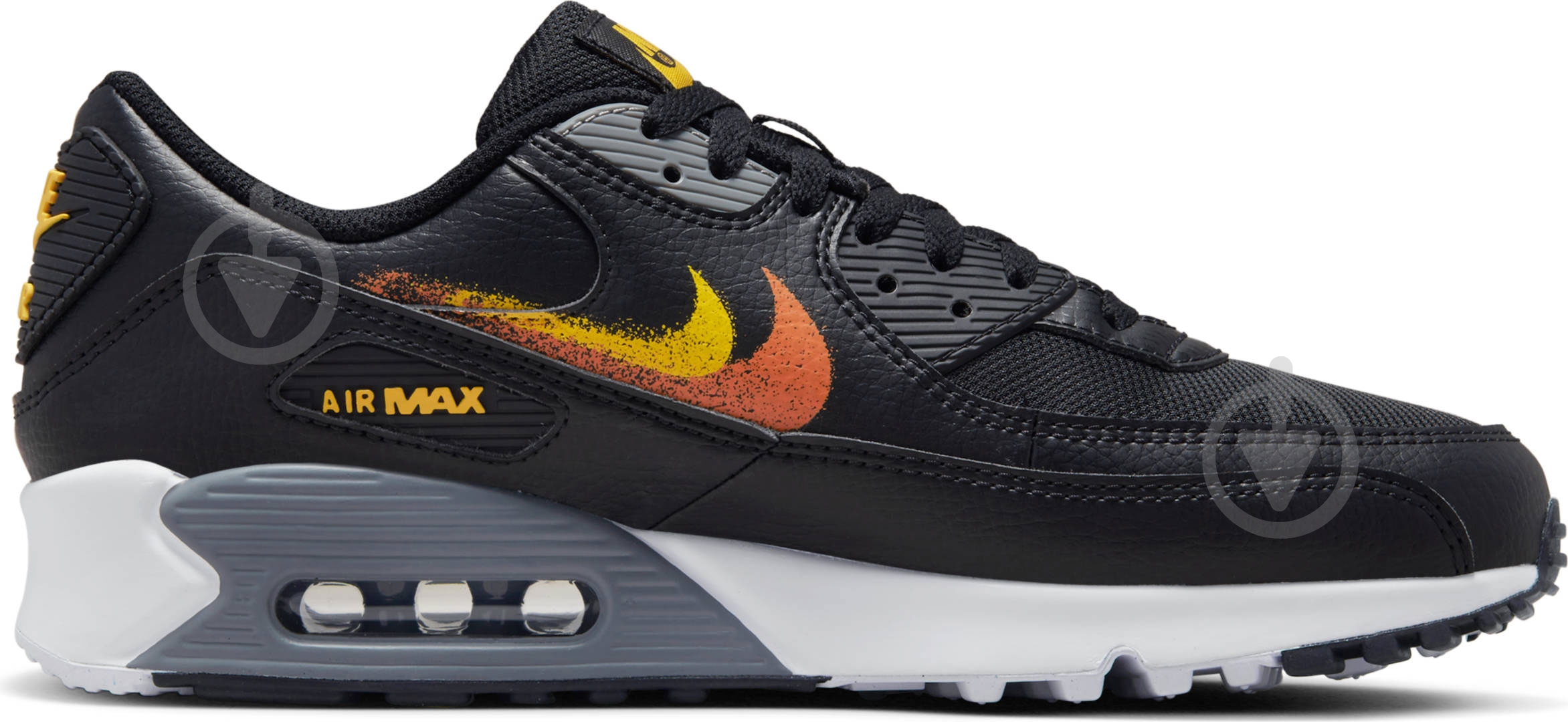 Кроссовки мужские демисезонные Nike AIR MAX 90 FJ4229-001 р.45 черные - фото 2