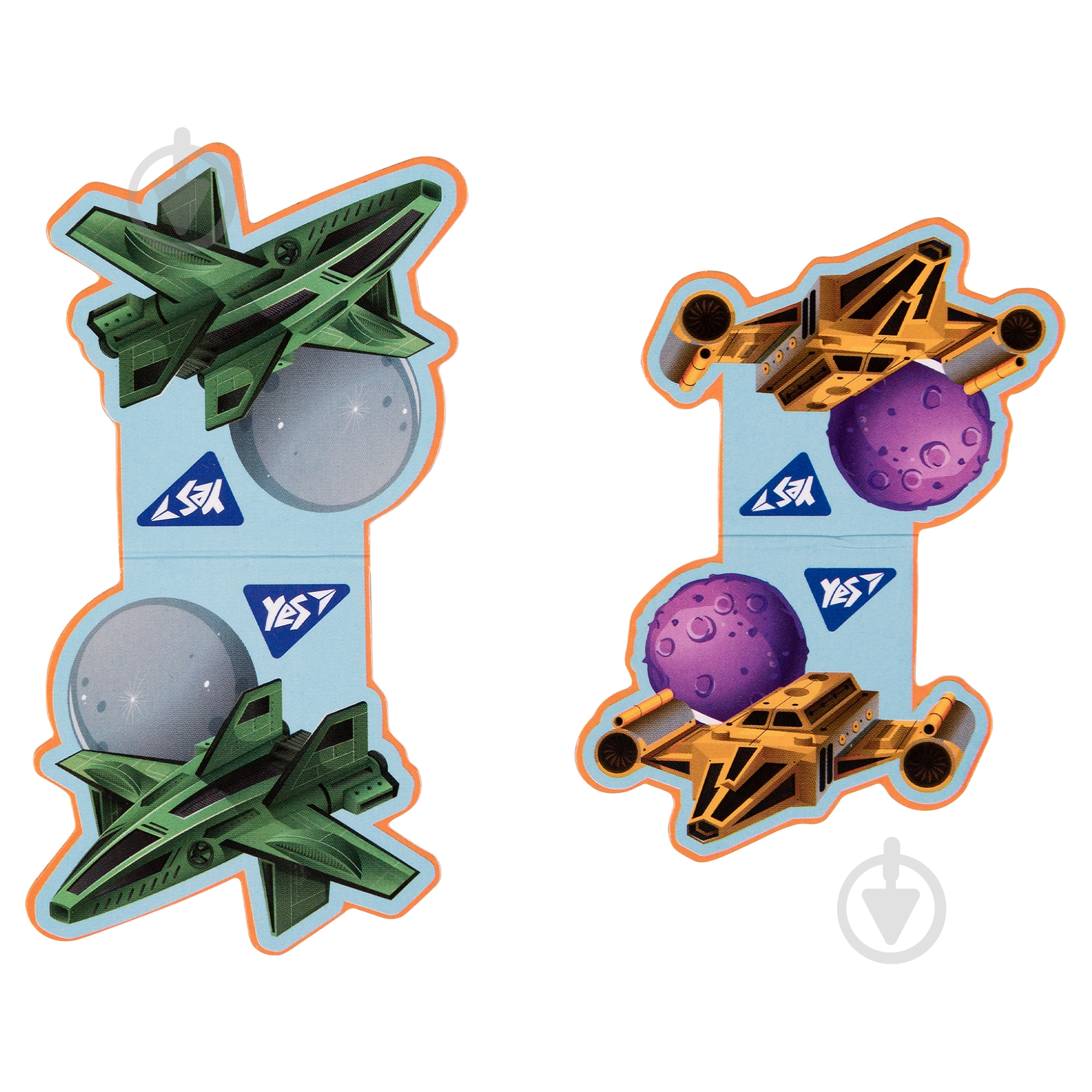 Закладки магнитные Super Space 2 шт. YES - фото 3