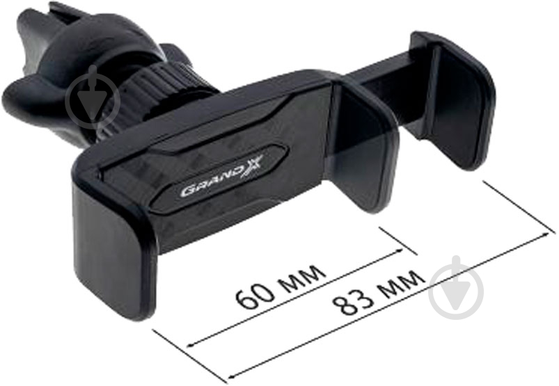 Автодержатель Grand-X Mounting on the Deflector для смартфона (MT-08) - фото 6 Автодержатель Grand-X Mounting on the Deflector для смартфона (MT-08) - фото 6