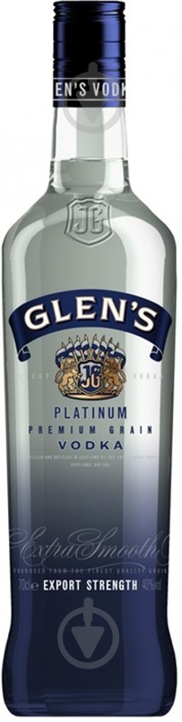 Водка Glen's Platinum 0,7 л - фото 1