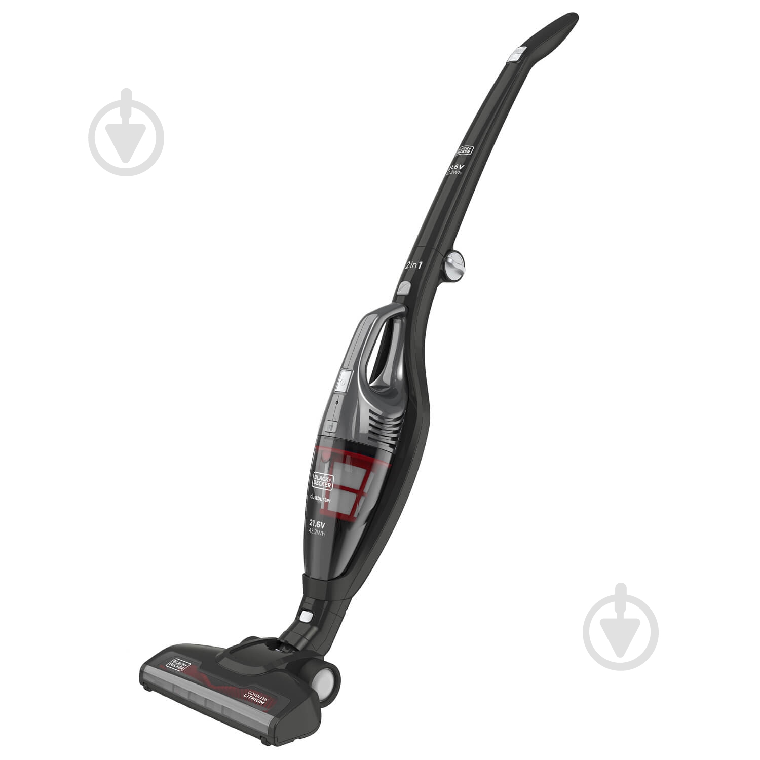 Пылесос аккумуляторный Black+Decker SVB620JW - фото 2