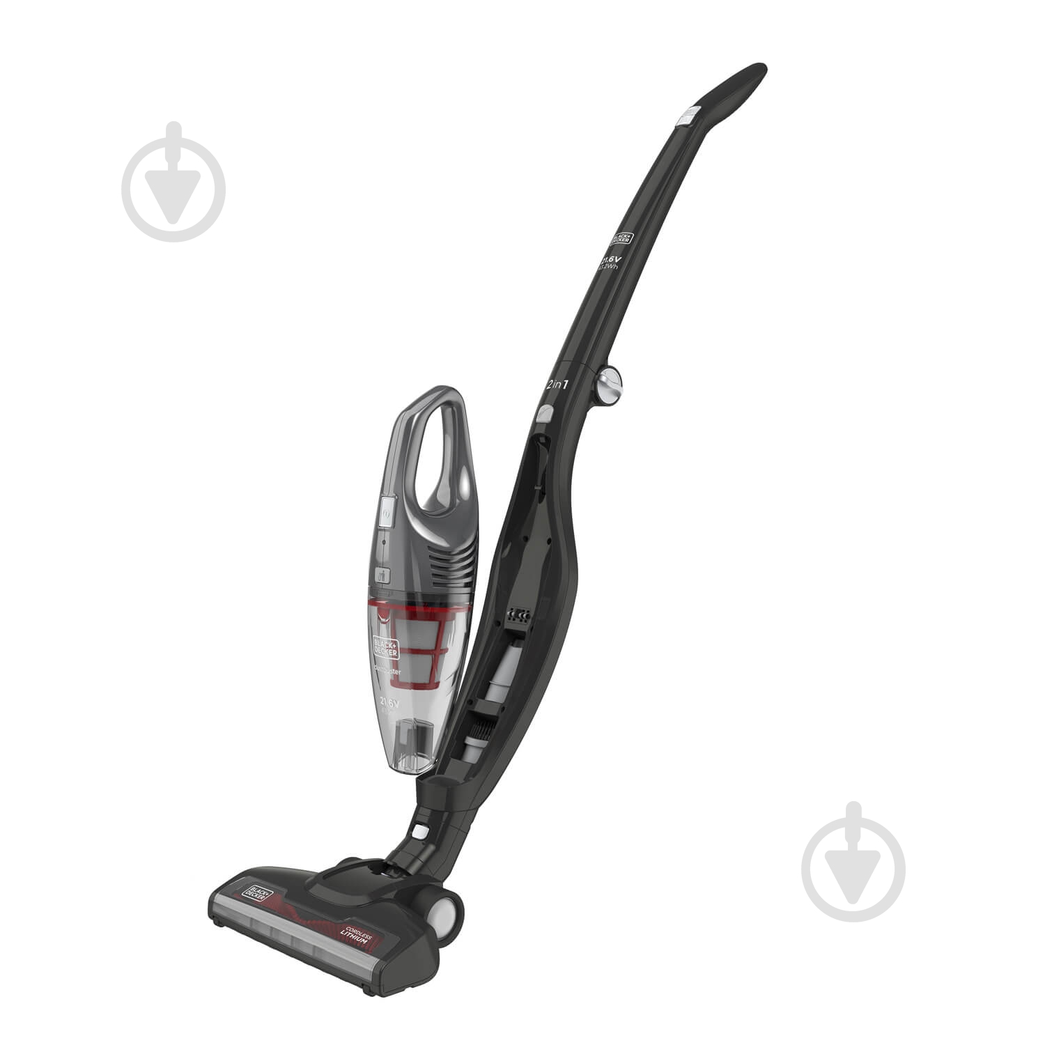 Пылесос аккумуляторный Black+Decker SVB620JW - фото 1