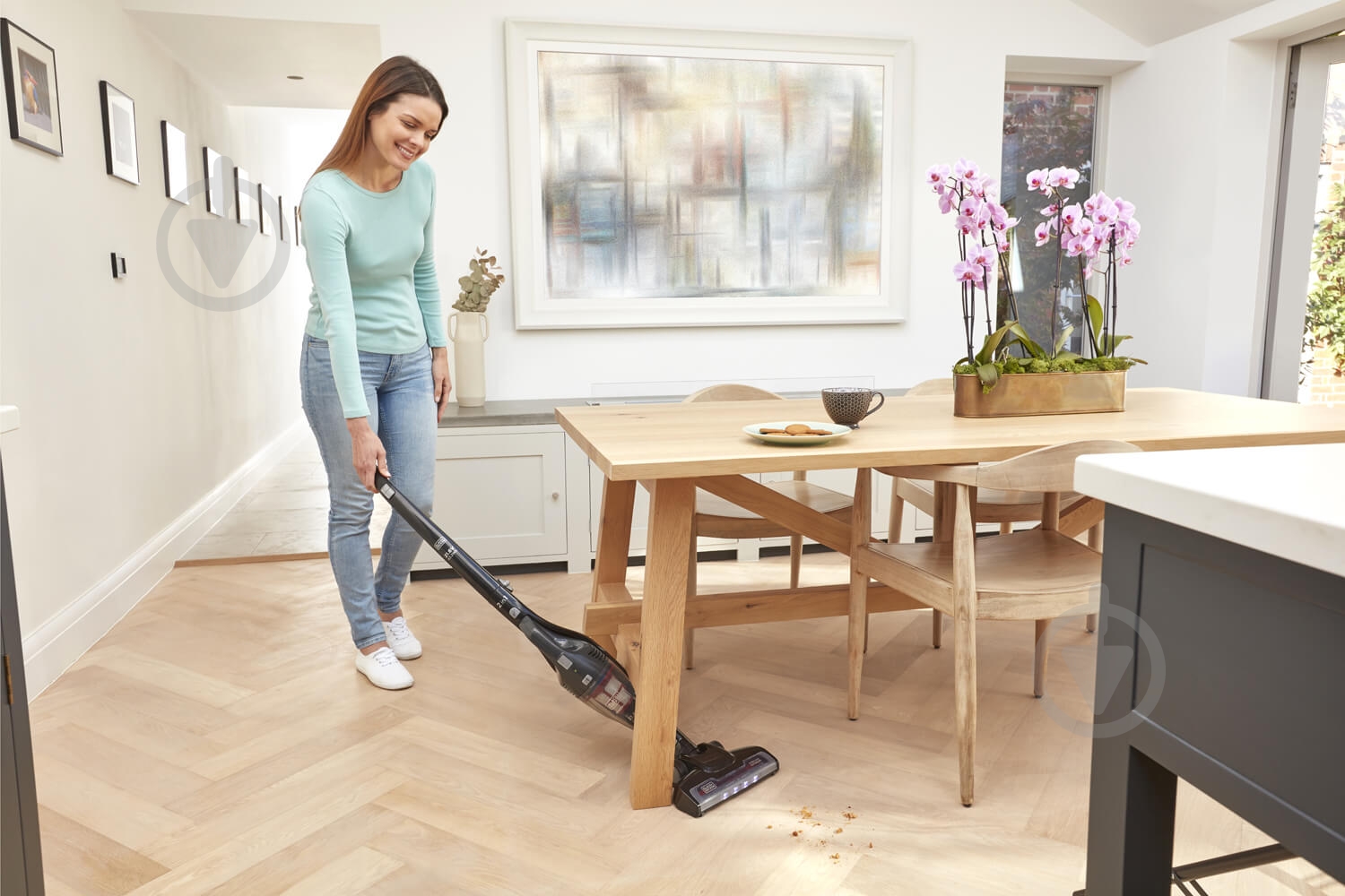 Пылесос аккумуляторный Black+Decker SVB620JW - фото 5