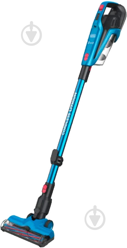 Пылесос аккумуляторный Black+Decker BHFE520J blue - фото 1