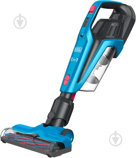 Пылесос аккумуляторный Black+Decker BHFE520J blue - фото 3