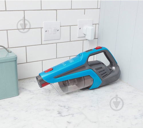Пылесос аккумуляторный Black+Decker BHFE520J blue - фото 9