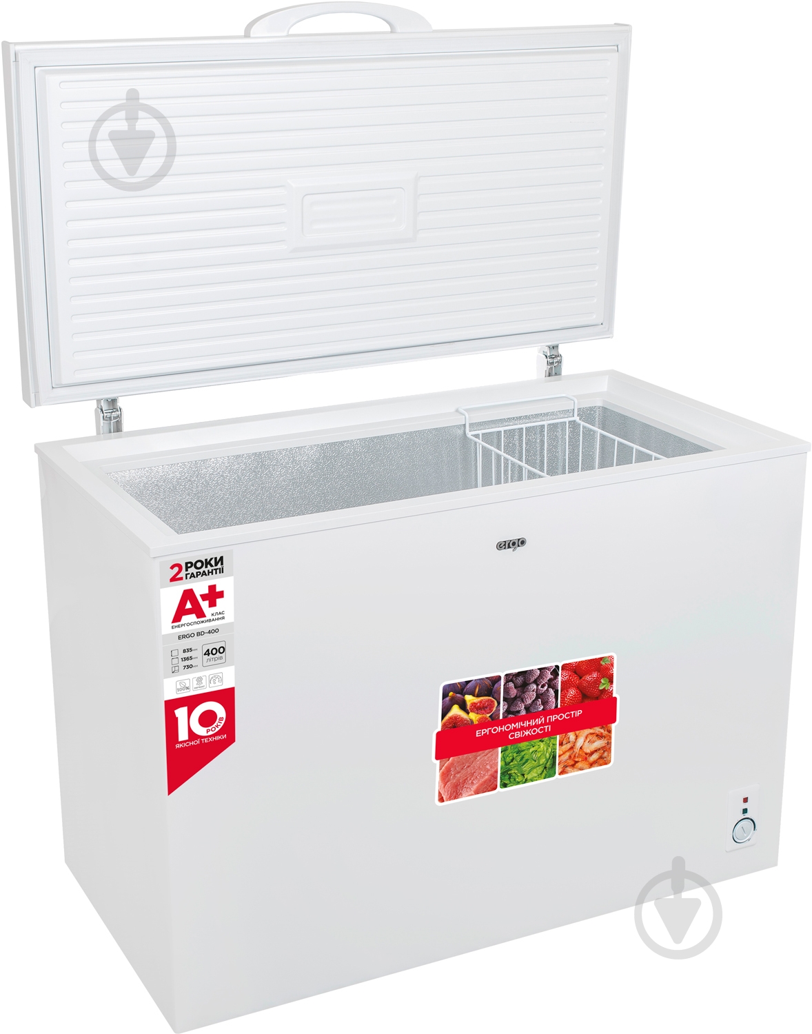 Морозильный ларь Ergo ERGO BD-400 - фото 5 Морозильный ларь Ergo ERGO BD-400 - фото 5
