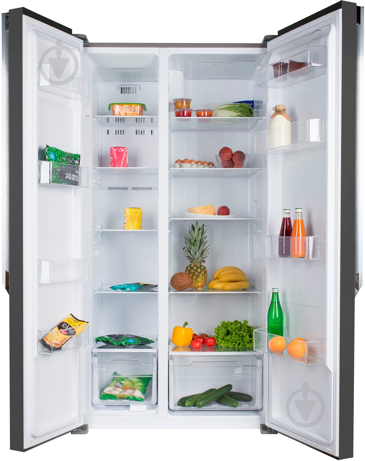 Холодильник Ergo SBS 520 S - фото 5