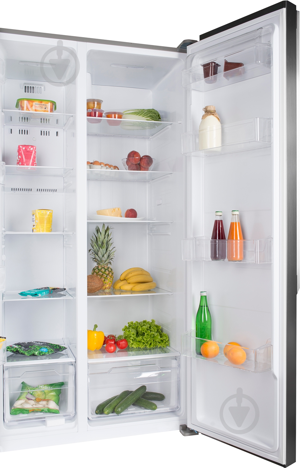 Холодильник Ergo SBS 520 S - фото 6