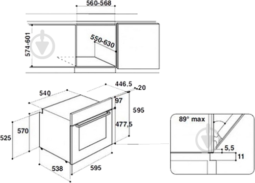 Духовой шкаф Hotpoint FA3540HIXHA - фото 2