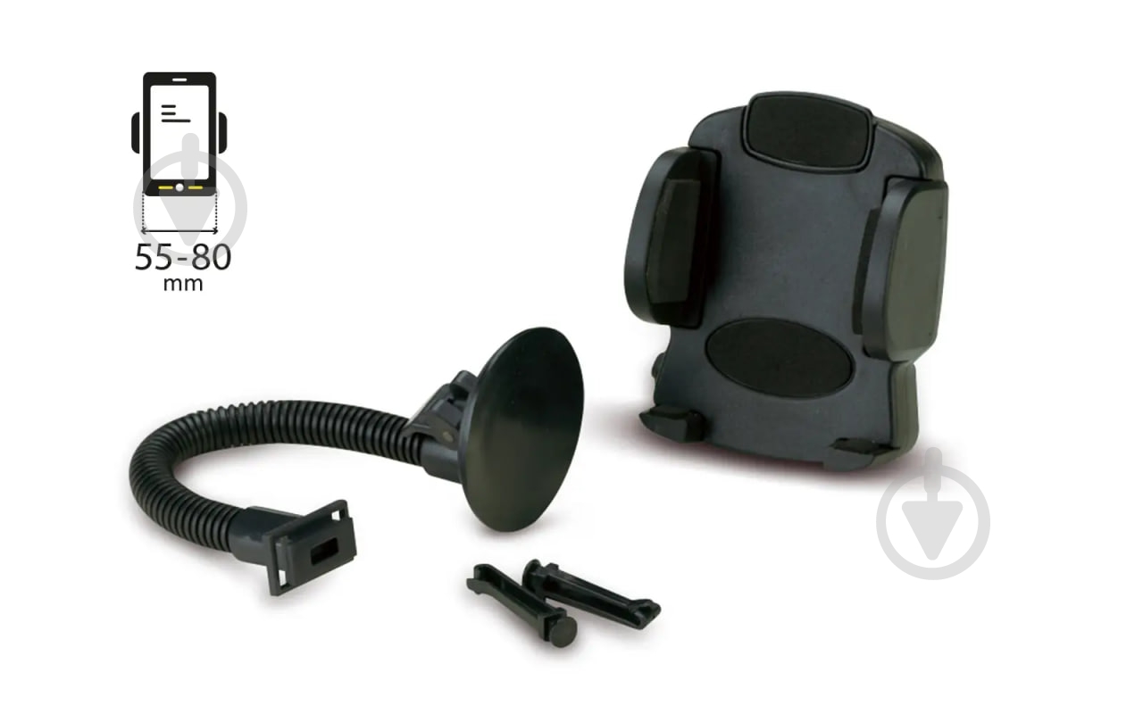 Держатель для телефона 16116-IS Bottari черный - фото 1 Держатель для телефона 16116-IS Bottari черный - фото 1