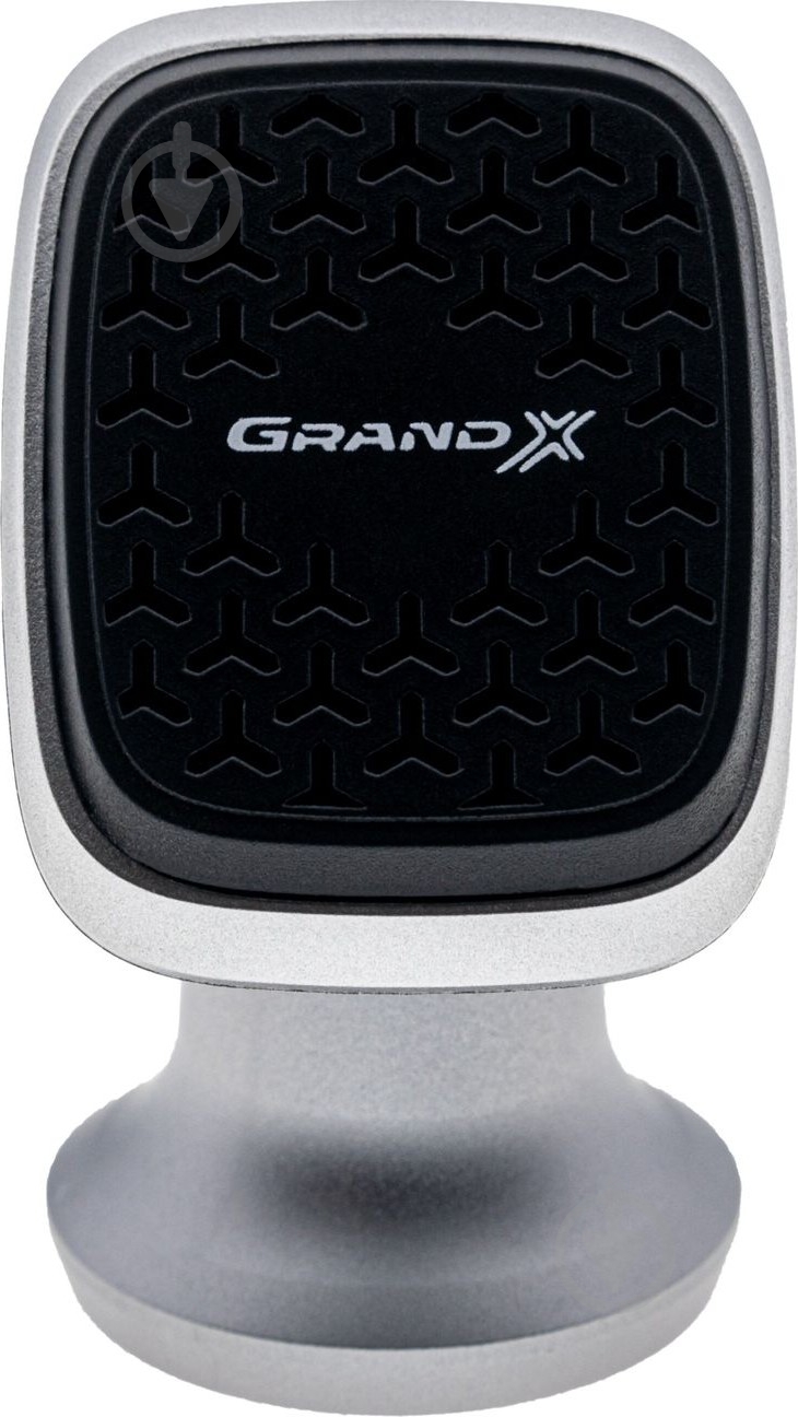 Автодержатель магнитный Grand-X MT-09 серебряный - фото 2