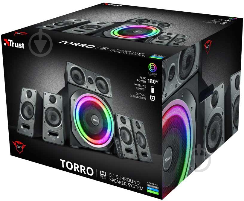 Акустическая система Trust GXT 698 Torro 5.1 - фото 5