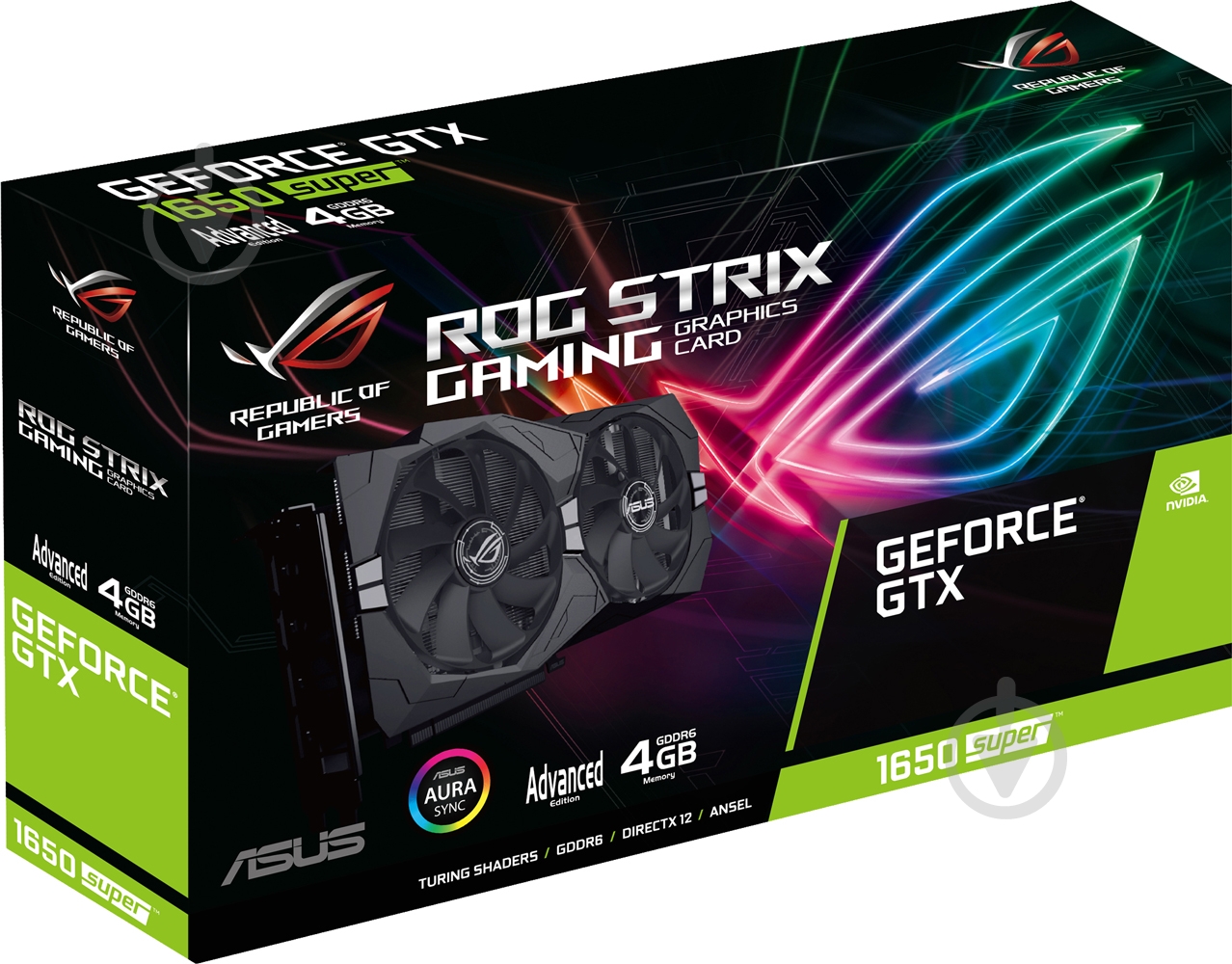 Видеокарта Asus GeForce GTX 1650 Super Super ROG Strix Gaming Advanced 4GB GDDR6 128bit (ROG-STRIX-GTX1650S-A4G-GAMING) - фото 10