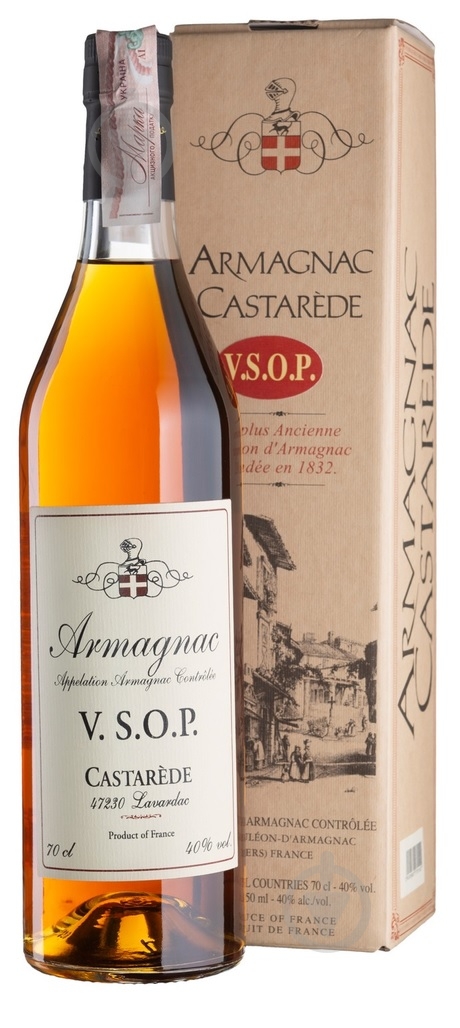 Арманьяк Armagnac Castarede VSOP (40%) 0,7 л - фото 1