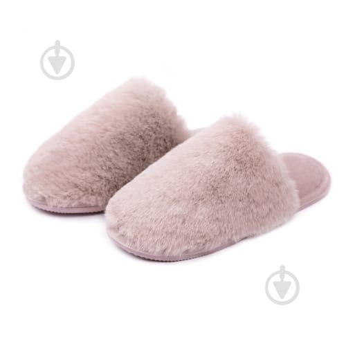 Капці домашні Twins HS-LUX пудровий - фото 1