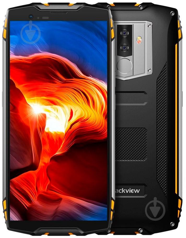 Смартфон Blackview BV6800 Pro 4/64GB yellow (6931548305453) - фото 1 Смартфон Blackview BV6800 Pro 4/64GB yellow (6931548305453) - фото 1