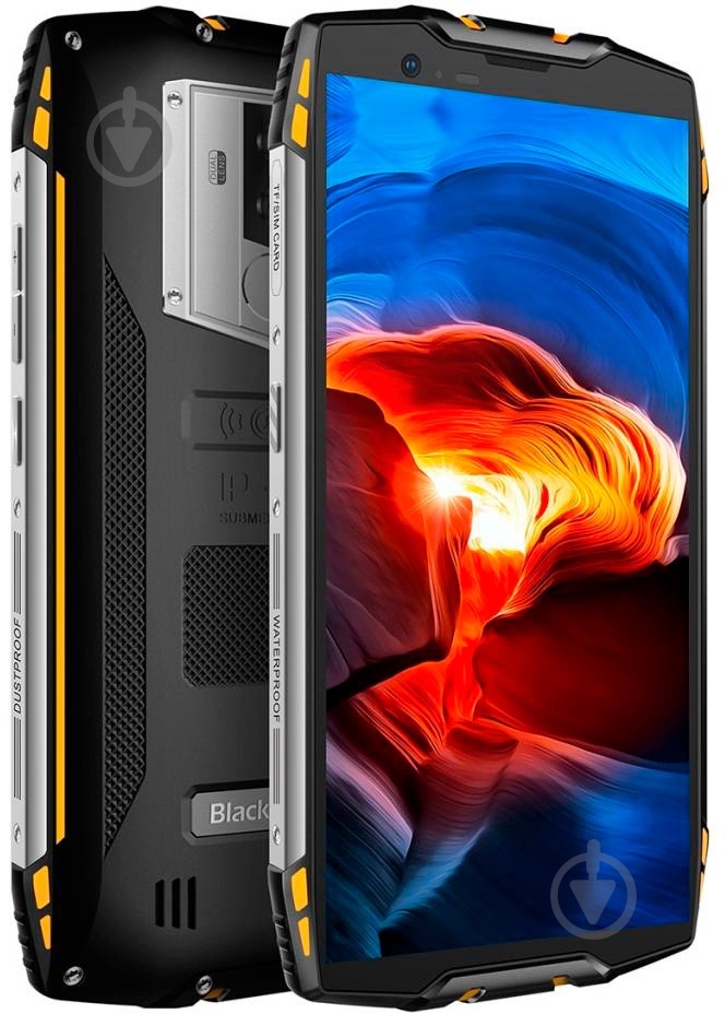 Смартфон Blackview BV6800 Pro 4/64GB yellow (6931548305453) - фото 9 Смартфон Blackview BV6800 Pro 4/64GB yellow (6931548305453) - фото 9