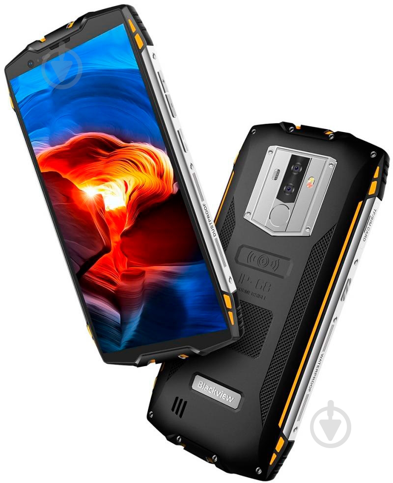 Смартфон Blackview BV6800 Pro 4/64GB yellow (6931548305453) - фото 10 Смартфон Blackview BV6800 Pro 4/64GB yellow (6931548305453) - фото 10