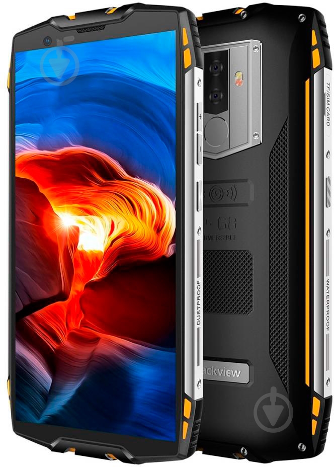 Смартфон Blackview BV6800 Pro 4/64GB yellow (6931548305453) - фото 8 Смартфон Blackview BV6800 Pro 4/64GB yellow (6931548305453) - фото 8